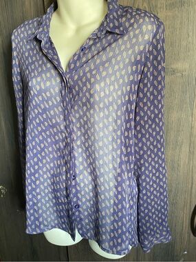 Seven seven  print button Down Shirt